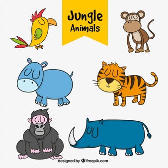 Cartoon Animals Vectors, Photos and PSD files | Free Download