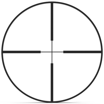 Sniper Target Symbol 3d model