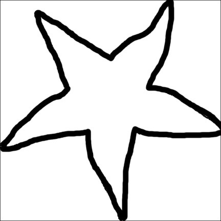 Starfish Template | Free Download Clip Art | Free Clip Art | on ...