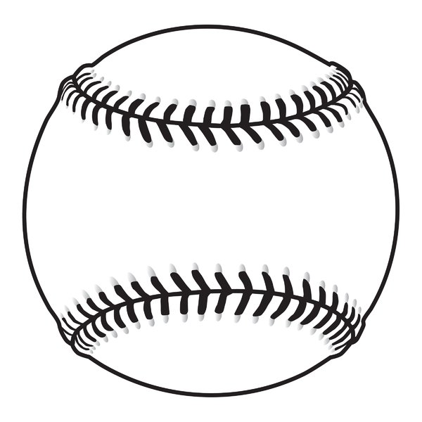 Best Photos of Baseball Ball Vector - Baseball Clip Art Black and ...