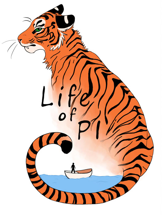 Jaya Griggs Illustration | Life of Pi