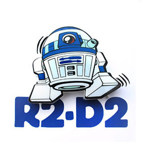 DreamMaster Star Wars Mini Cartoon R2-D2 Model 3D FX Deco Home ...