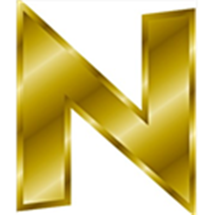 gold-letter-N - ROBLOX
