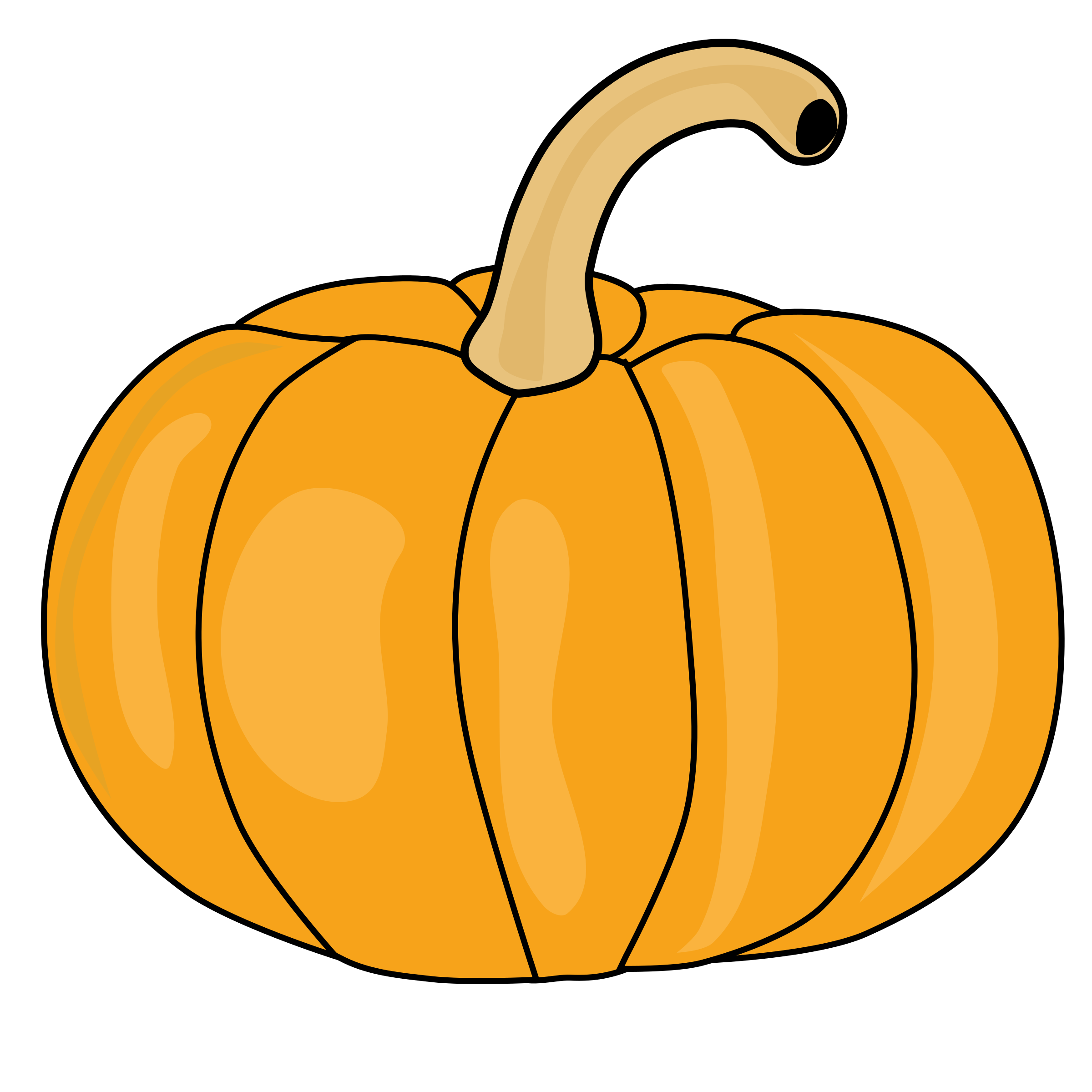 Clipart - pumpkin