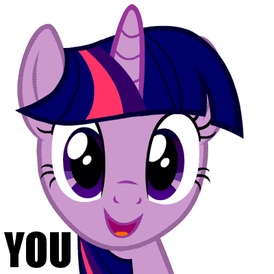 Animated GIF - Twilight Sparkle, smiling, head, face, wiggling ...