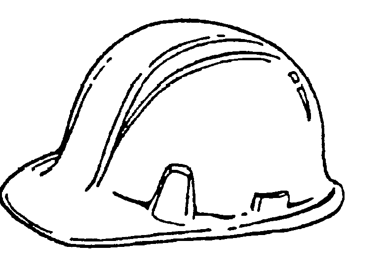 Construction Worker Hat Coloring - ClipArt Best