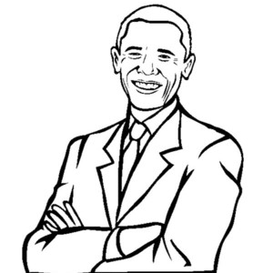 Barack Obama 2014 Clipart