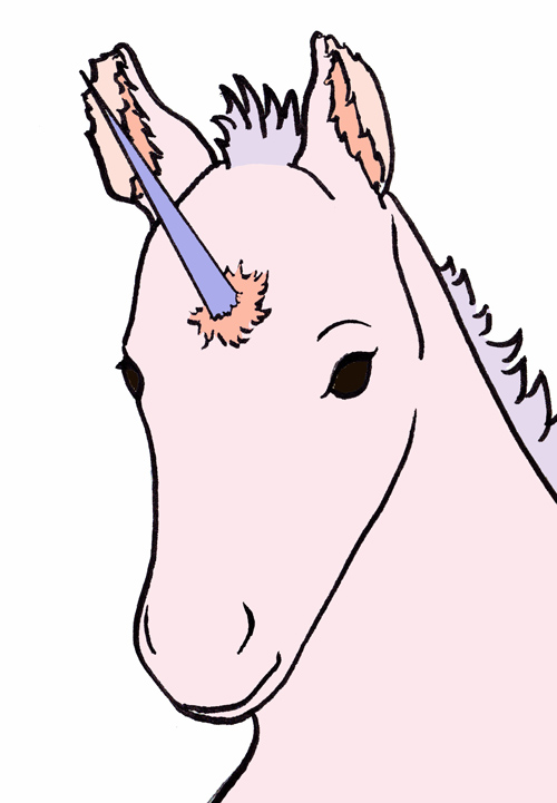 baby unicorn | marthamouse