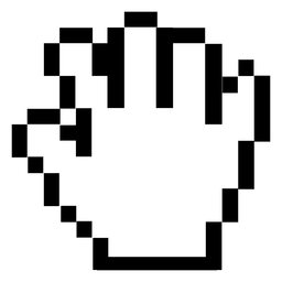 Hand cursor - Transparent PNG/SVG