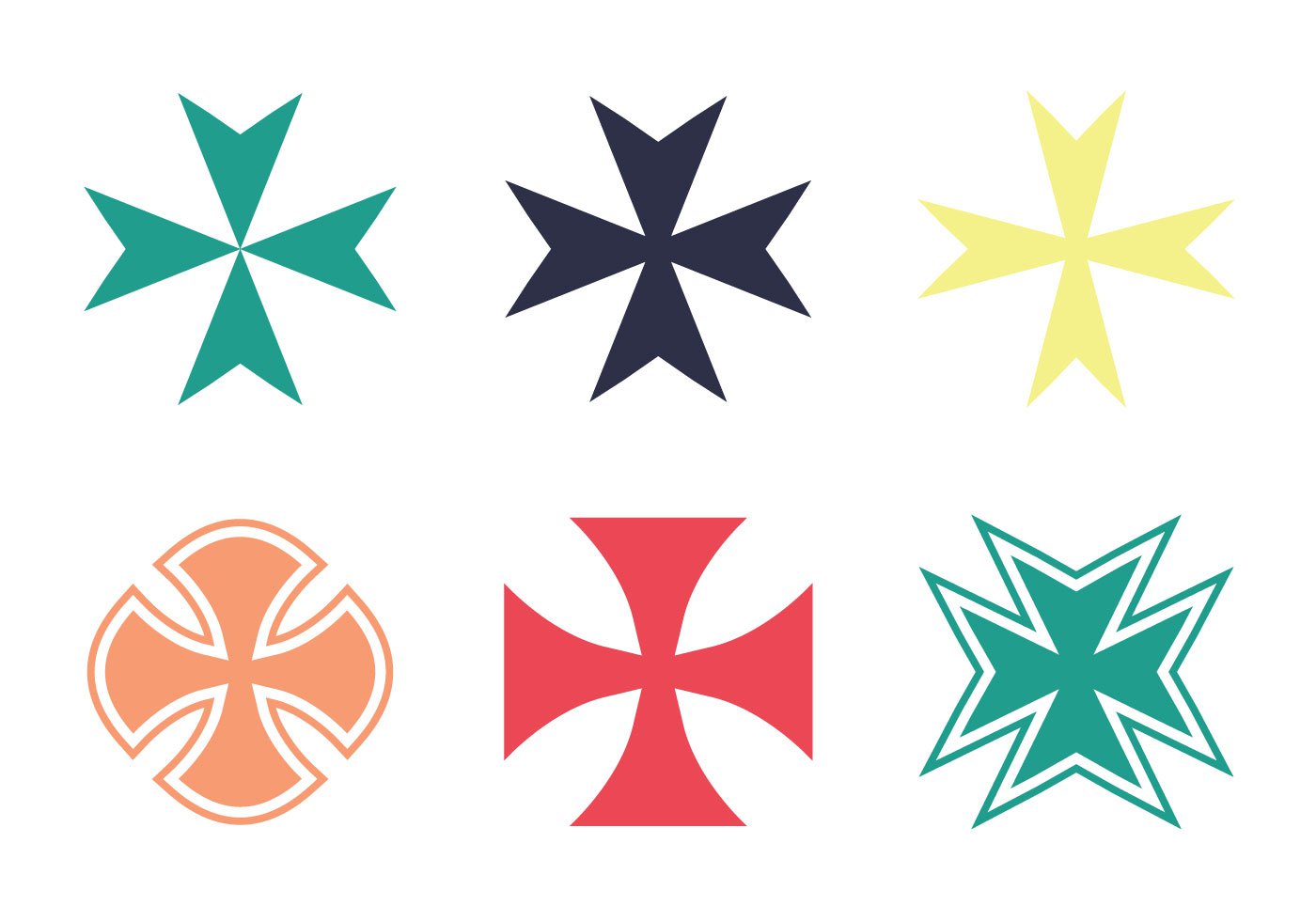 Maltese Cross Free Vector Art - (1741 Free Downloads)