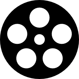 Movie Reel Flat Icon