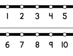 0 number line clipart