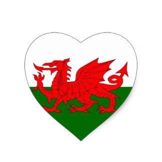 Welsh Dragon Stickers, Welsh Dragon Custom Sticker Designs