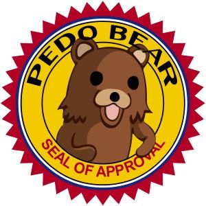 pedo bear stamp of approval