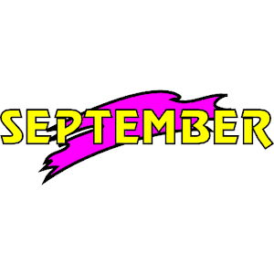 September Clip Art