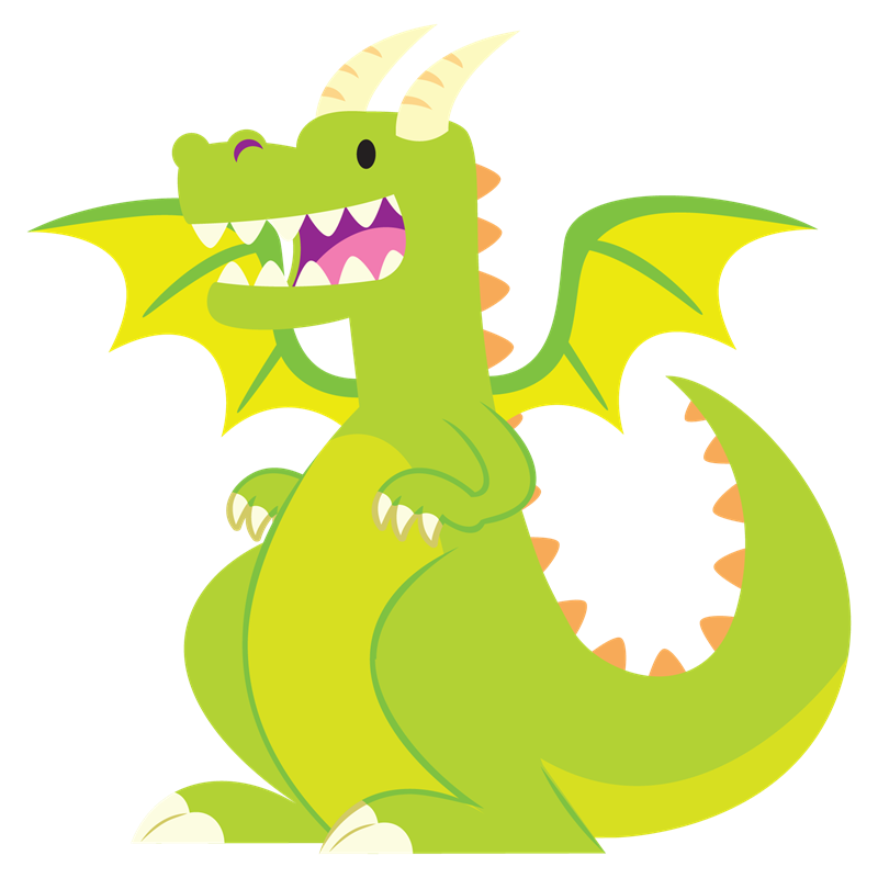 Dragons clipart free