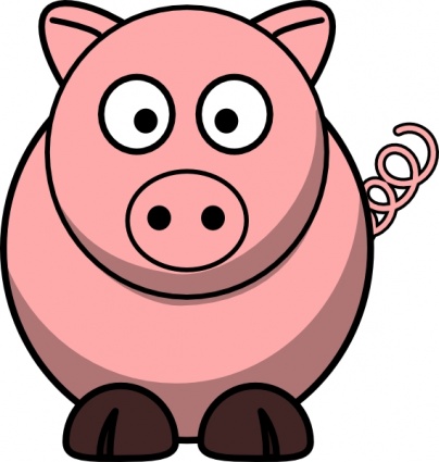 Pig clip art - Download free Animal vectors