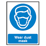 Mandatory Safety Sign - Wear dust mask Overview