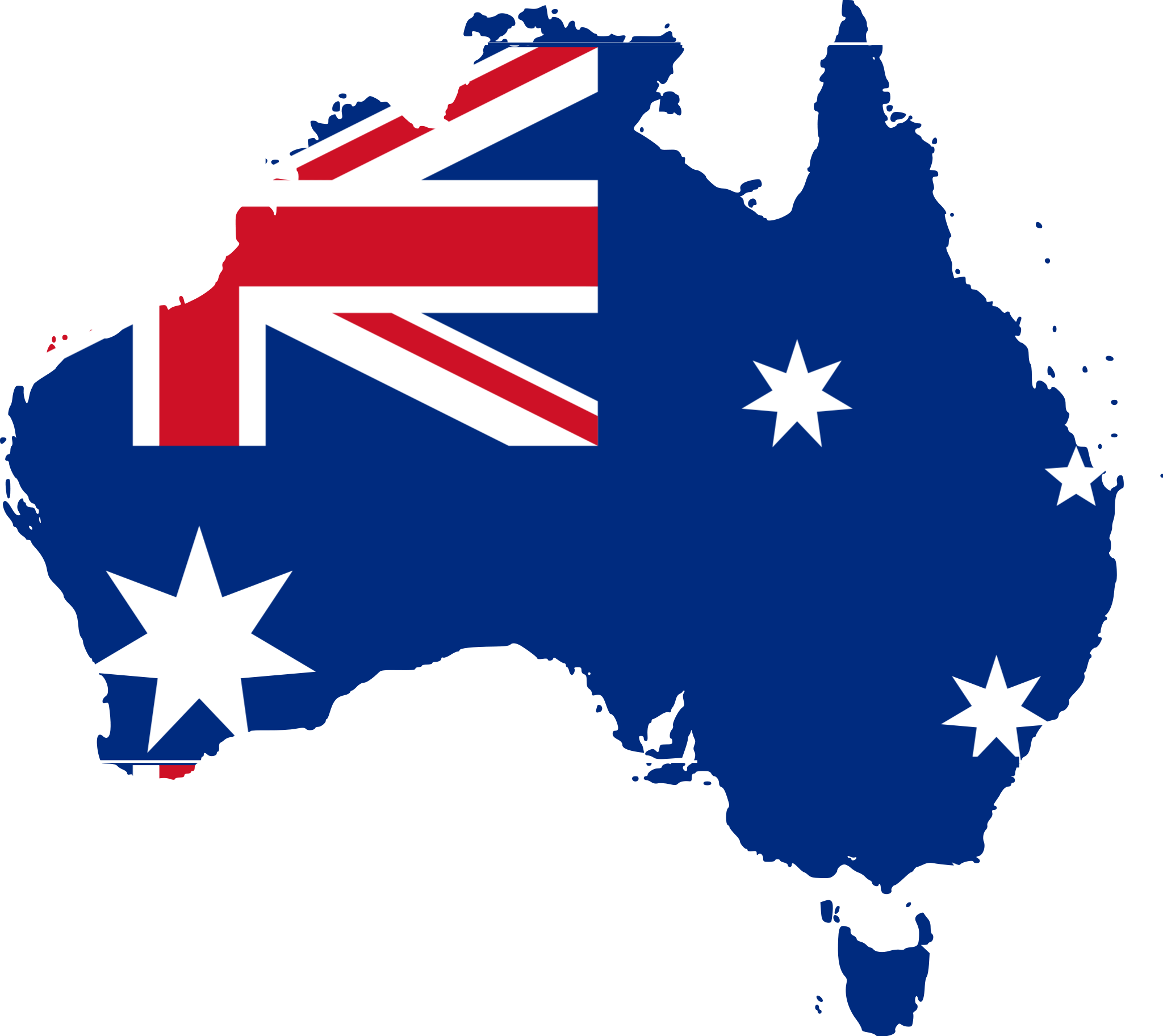 Australia Map Outline - ClipArt Best