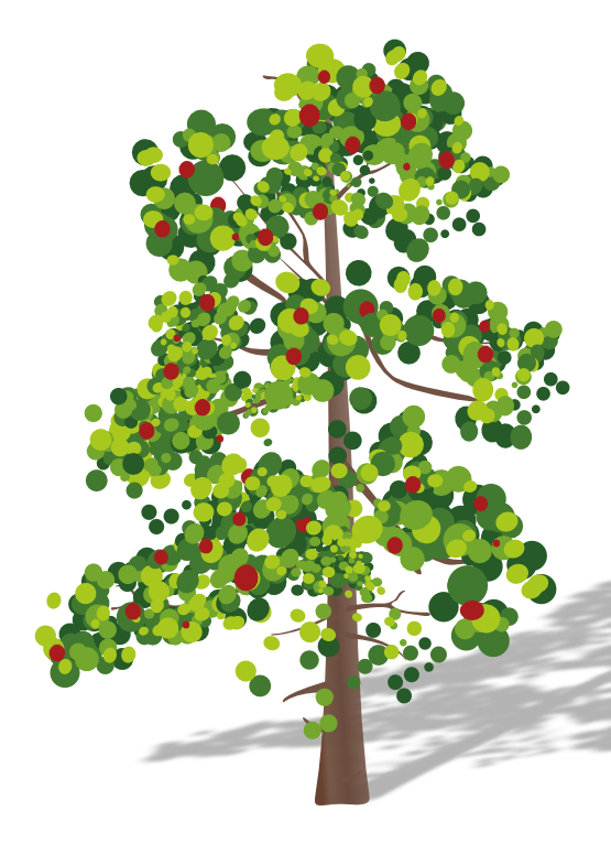 flowering tree clipart - photo #8