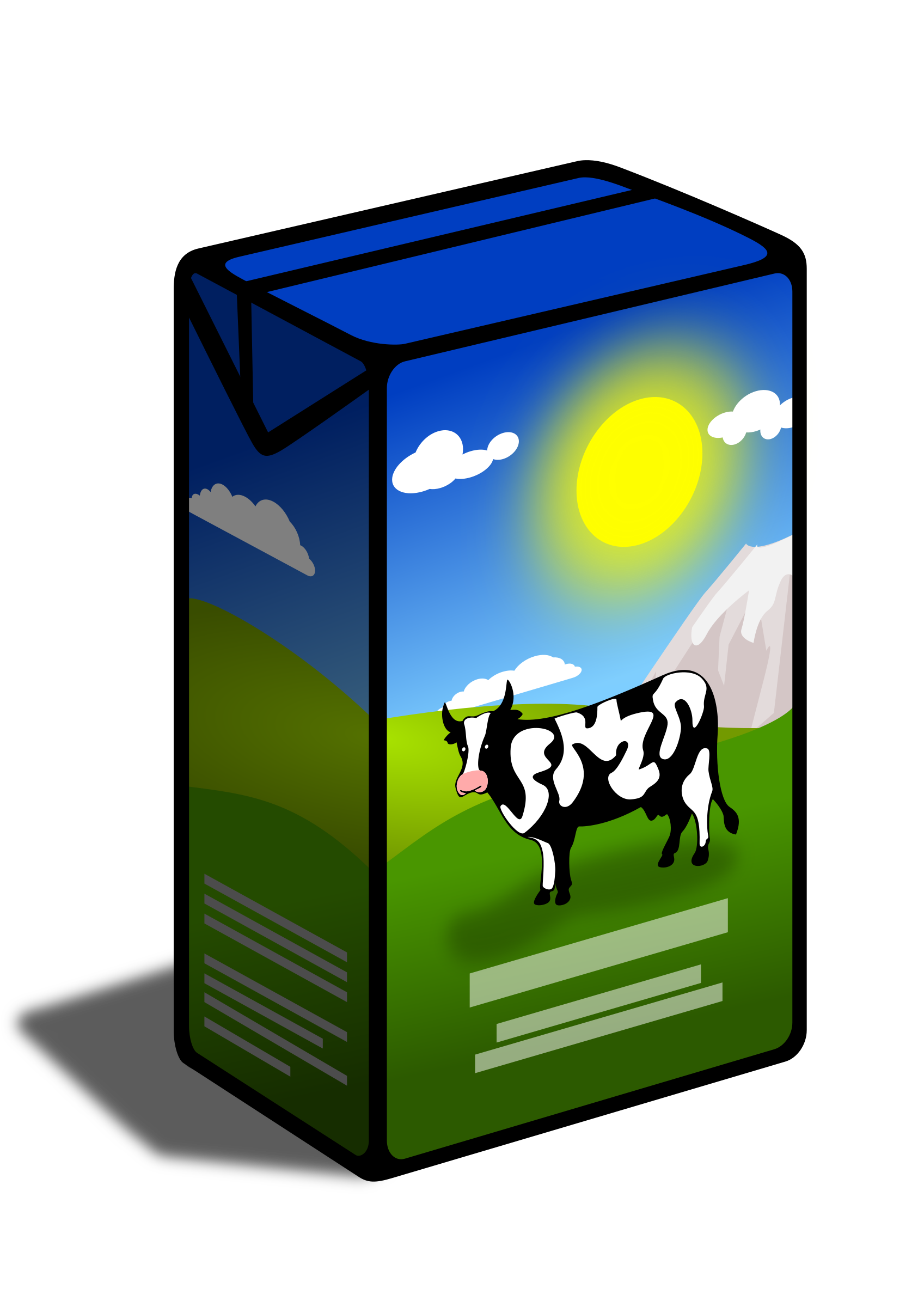 Milk Carton Microsoft Clipart