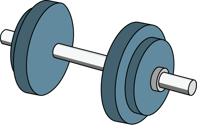 Bar Bell Weights Clip Art - ClipArt Best