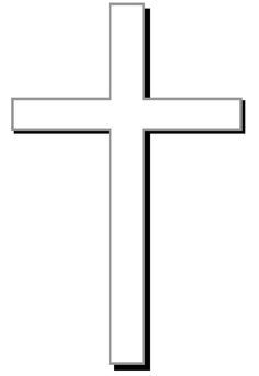 434 views Black Cross On White - ClipArt Best