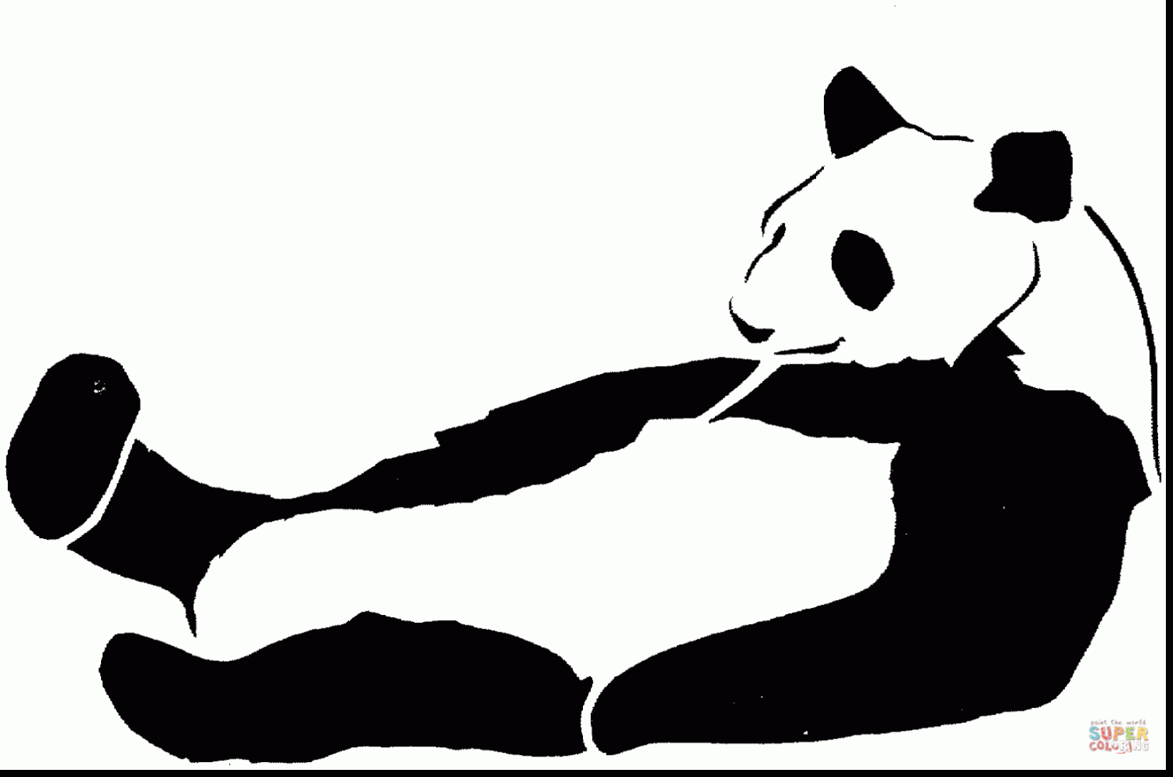 panda bear clip art and coloring pages - photo #12