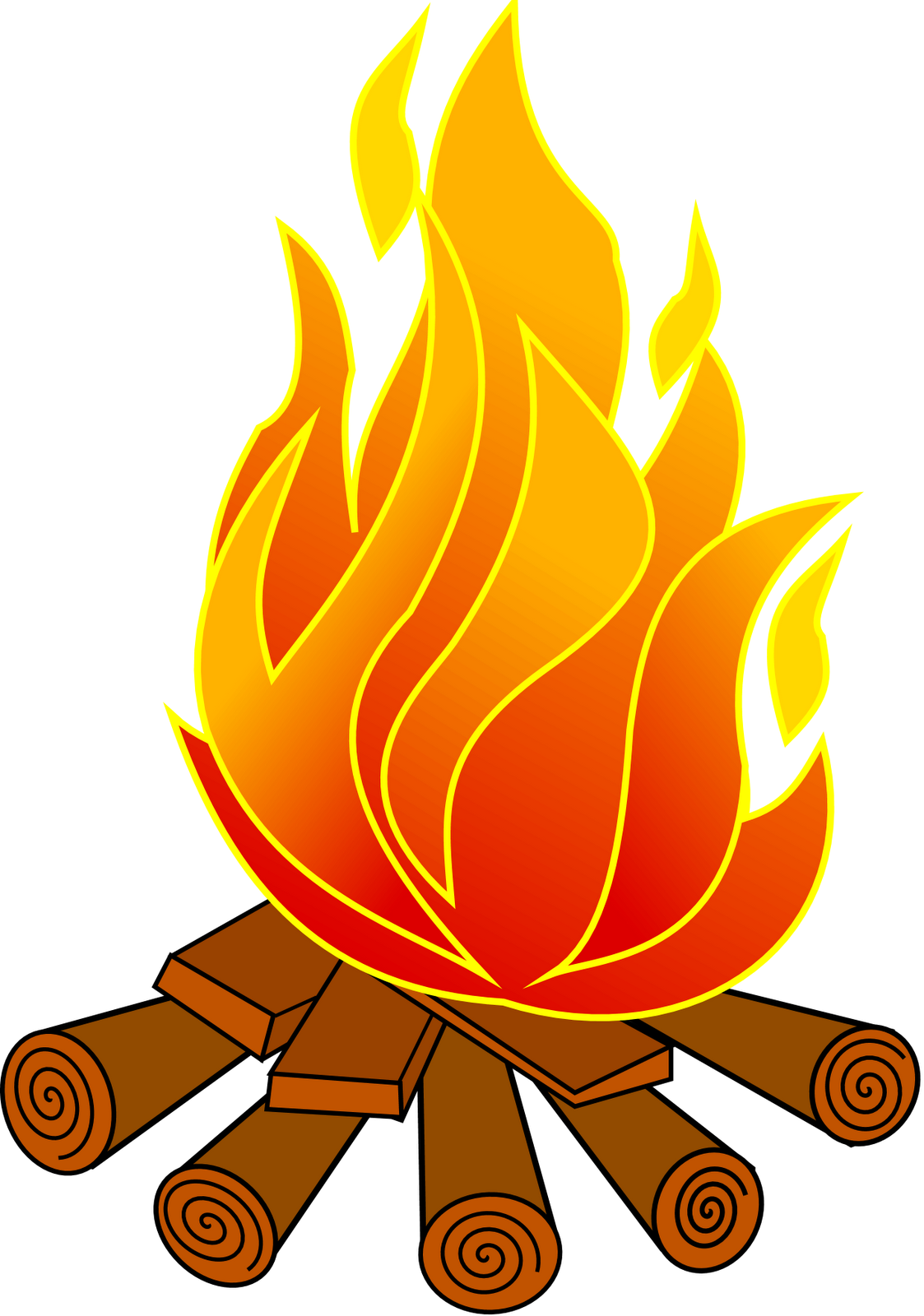 clipart of fire - photo #47