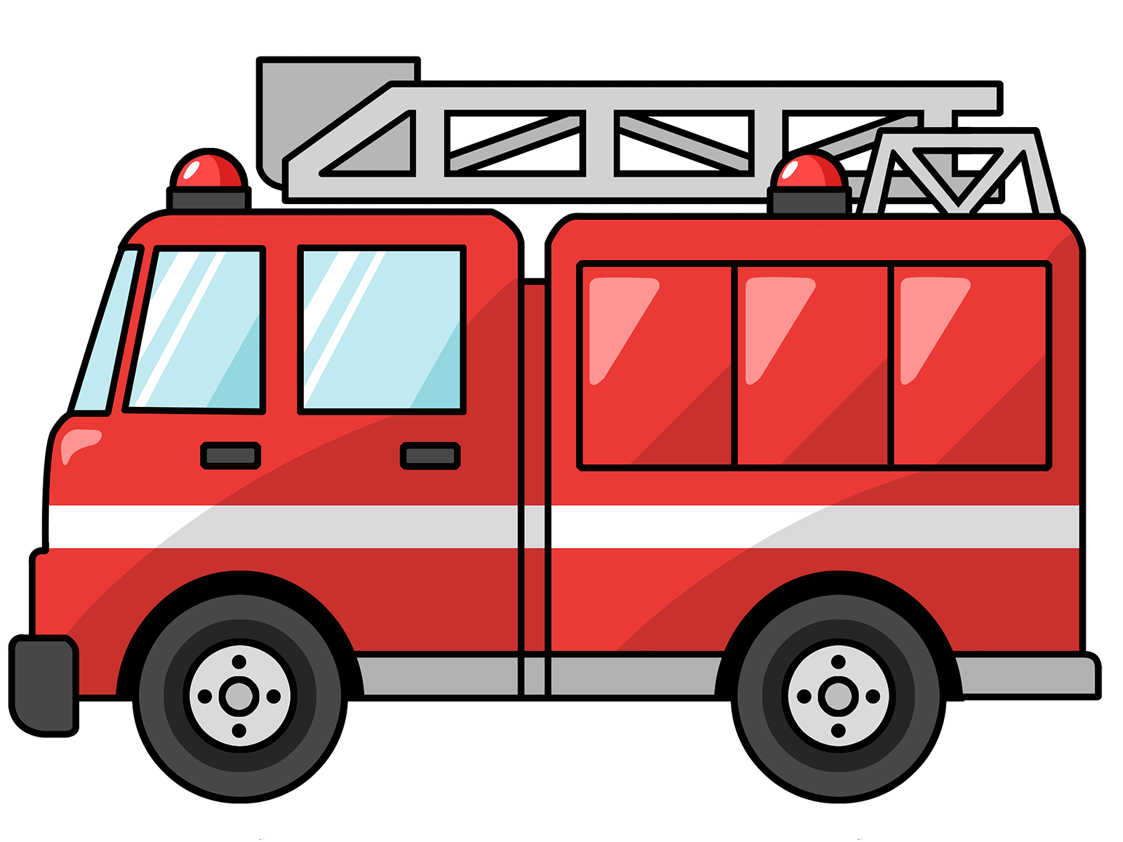 Free to Use & Public Domain Fire Truck Clip Art