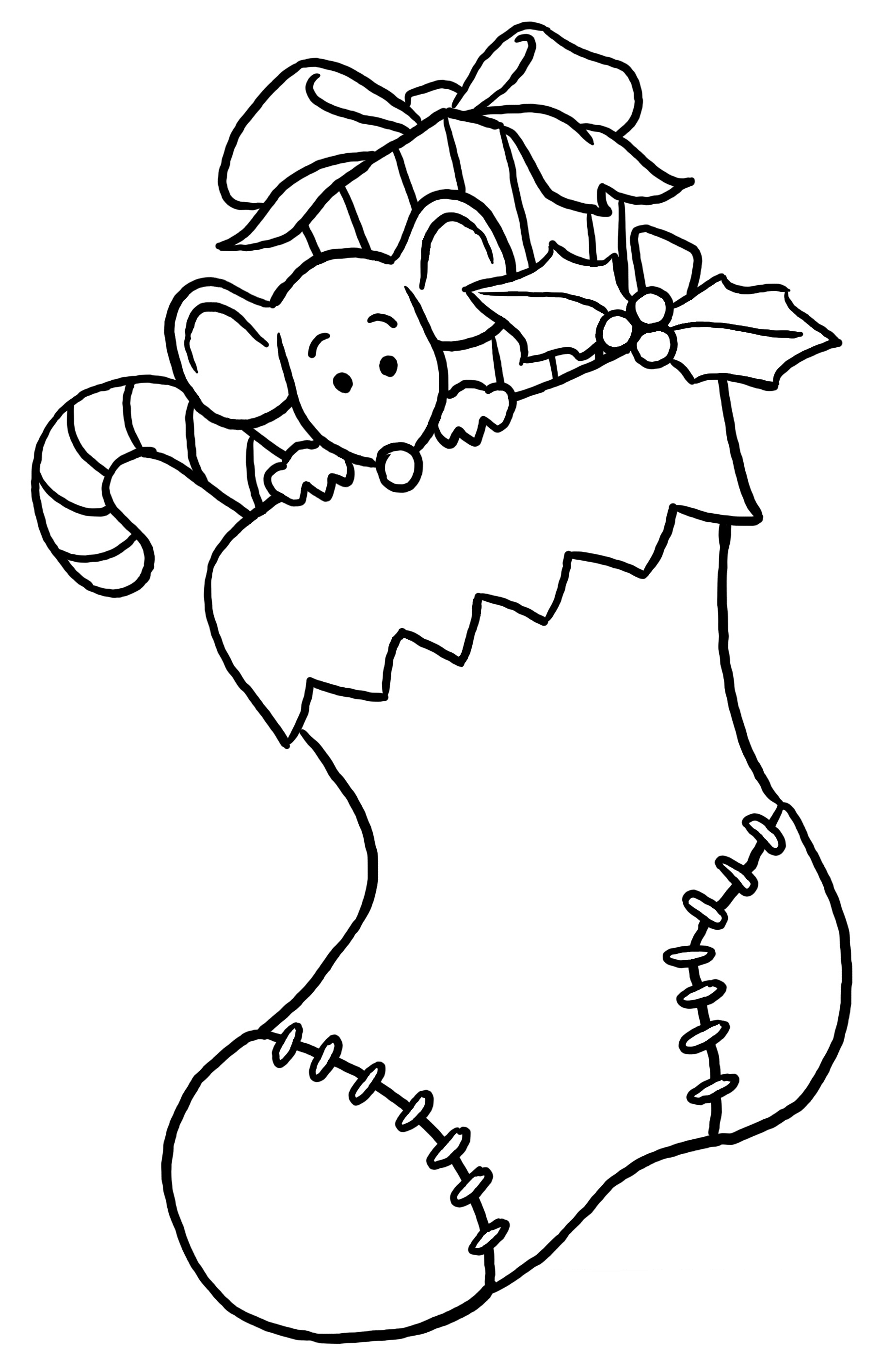 xmas coloring pages - photo #42