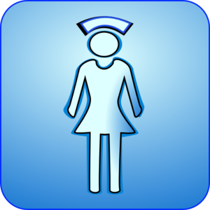 Nurse Icon clip art - vector clip art online, royalty free ...