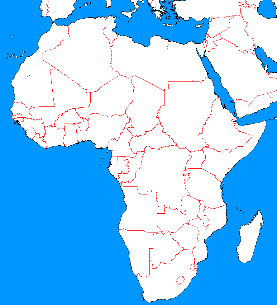 clipart of africa map - photo #8