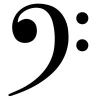 mr bass clef vk clipart best clipart best bass cleff