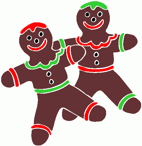 clipart gingerbread man - photo #48