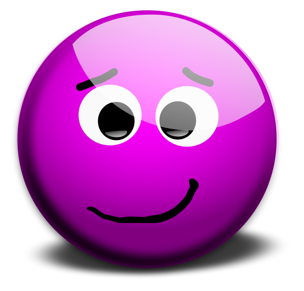 M Face Purple smileys Clipart, vector clip art online, royalty ...