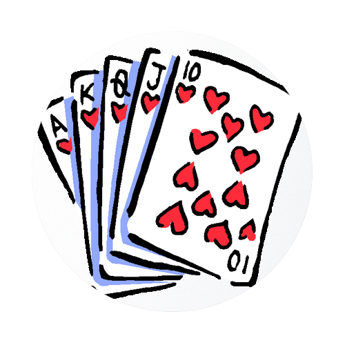Poker Cards Coasters