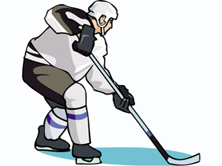 Free Clip Art - Hockey Clip Art - hockeyplayer10