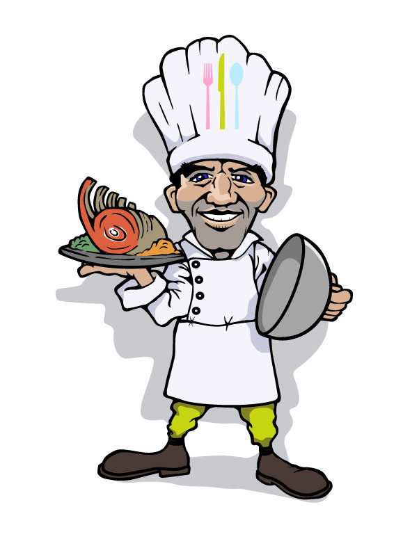 kitchen chef clipart - photo #23