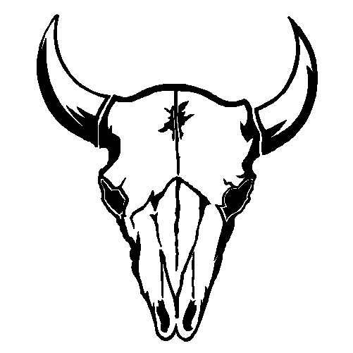 Longhorn Skull Drawing - ClipArt Best