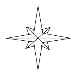 Drawing a Compass Rose