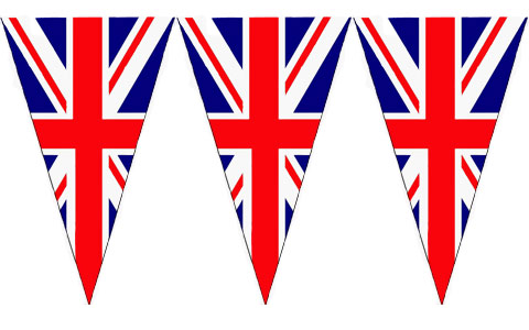 Union Jack bunting template – How to make bunting :: allaboutyou.