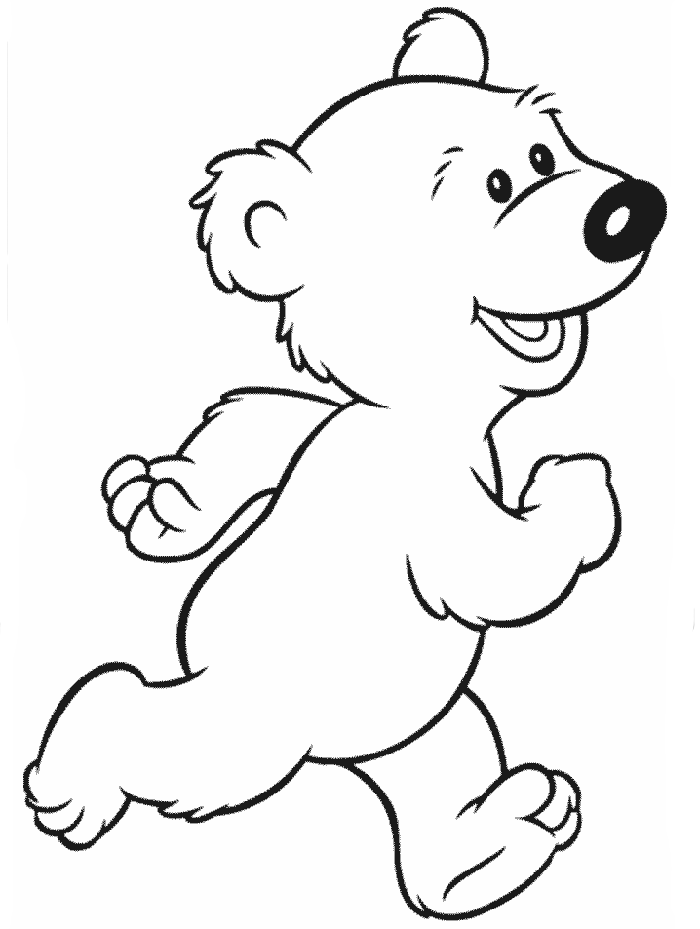 Oso bear - Dibujos para colorear - aColorear