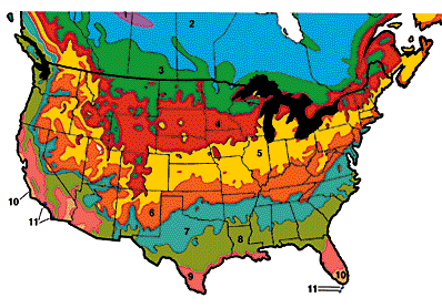 Official USDA Zone Maps