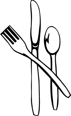 fork-spoon-knife-164-09, Business Decals - Sign Elements, VA1-164 ...