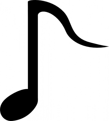 Black Music Note Symbol Symbols Musical Notes Otogakure vector ...