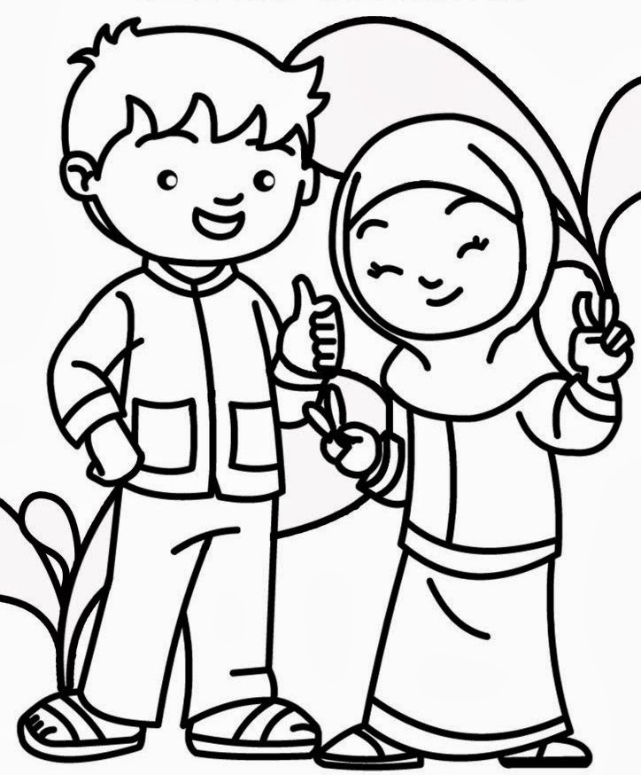 Mewarnai Gambar Anak Pergi Ke Masjid Mewarnai Gambar Masjid 2023