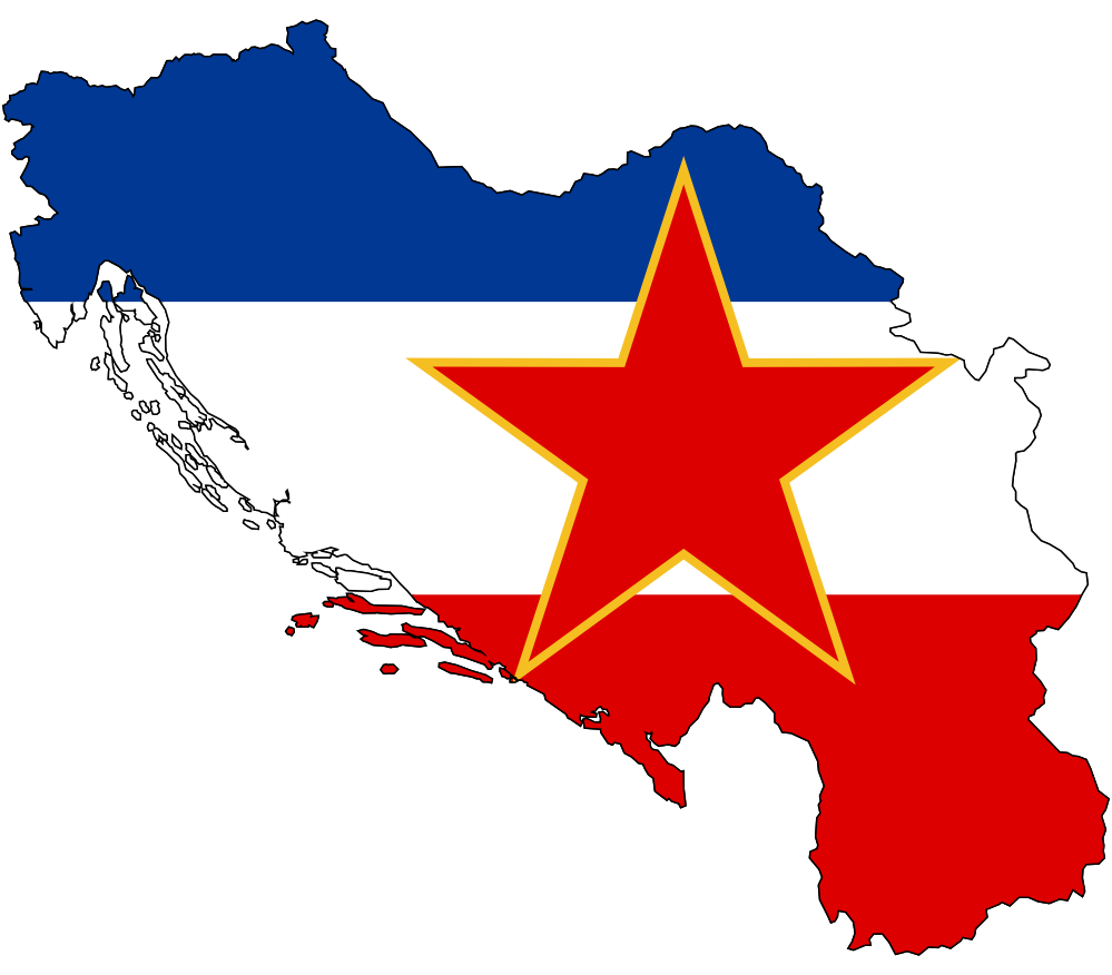 Flag Map of Yugoslavia flagartist.com Flag SVG YouTube Facebook ...