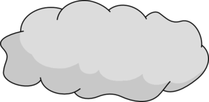 Storm Cloud clip art - vector clip art online, royalty free ...