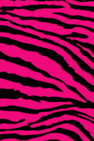Awsome Backgrounds & Wallpapers » Pink Zebra Print Wallpaper